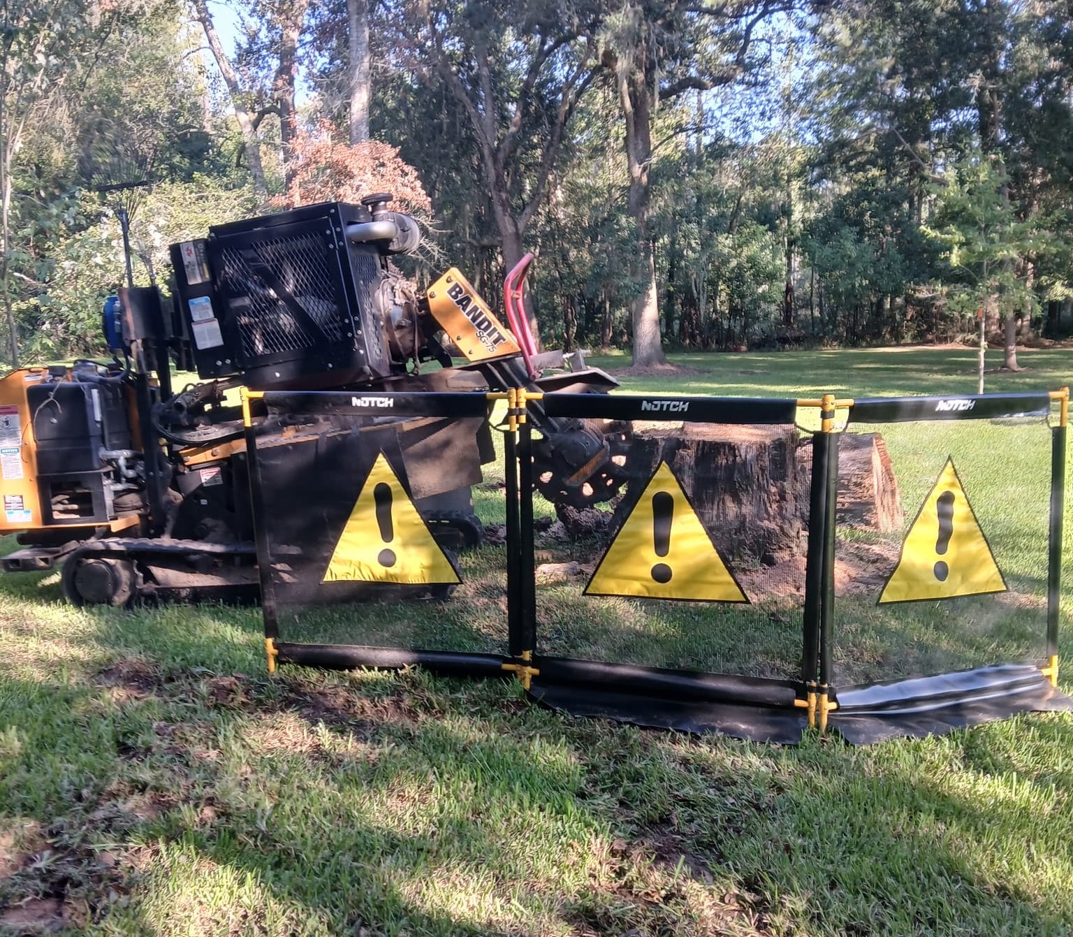 Stump grinding Biloxi, MS
